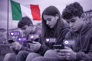 Dipendenza dai social in Italia