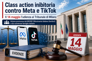 Class action inibitoria contro Meta e TikTok: il 14 maggio l’udienza al Tribunale di Milano